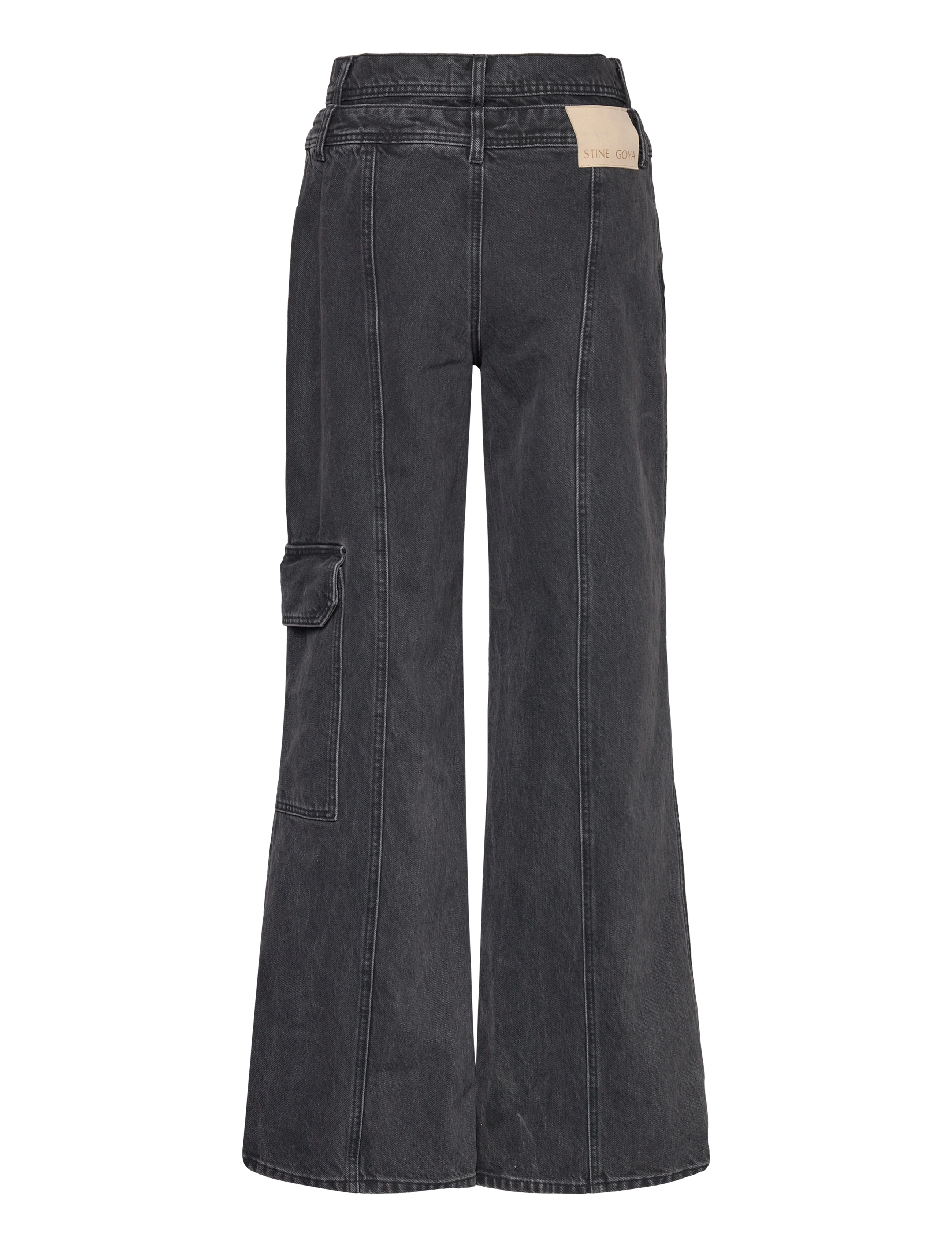 STINE GOYA - Paul, 1909 Denim - brede jeans - stone wash grey - 2