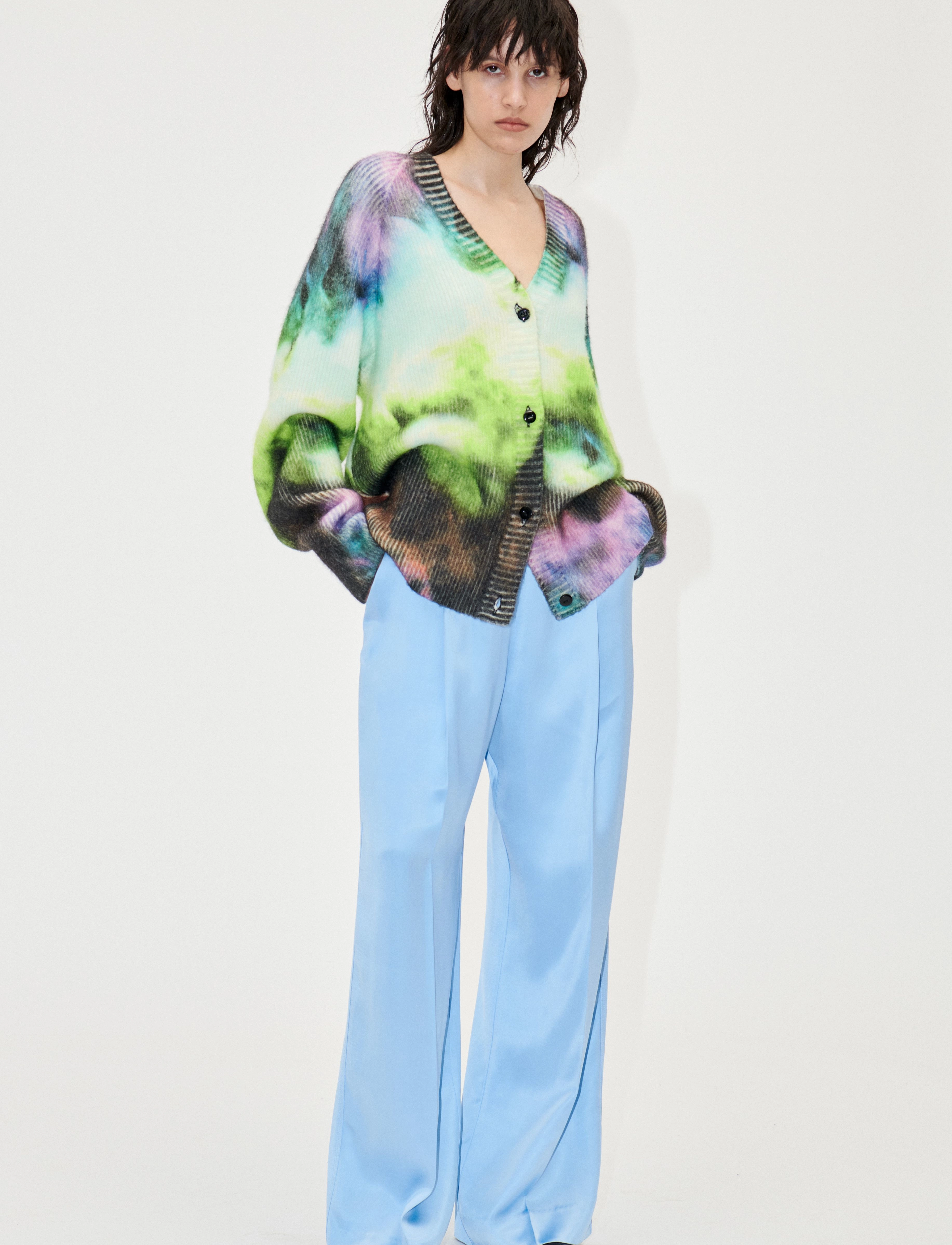 STINE GOYA - Elba, 1943 Fluffy Hue Knit - hue - 2