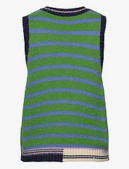 STINE GOYA - Roberta, 1946 Alpaca Stripes Knit - down- & padded jackets - candy stripes - 2