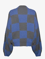 STINE GOYA - Adonis, 1948 Alpaca Knit - swetry - alaskan blue check - 2