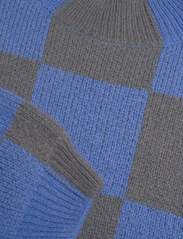 STINE GOYA - Adonis, 1948 Alpaca Knit - swetry - alaskan blue check - 4