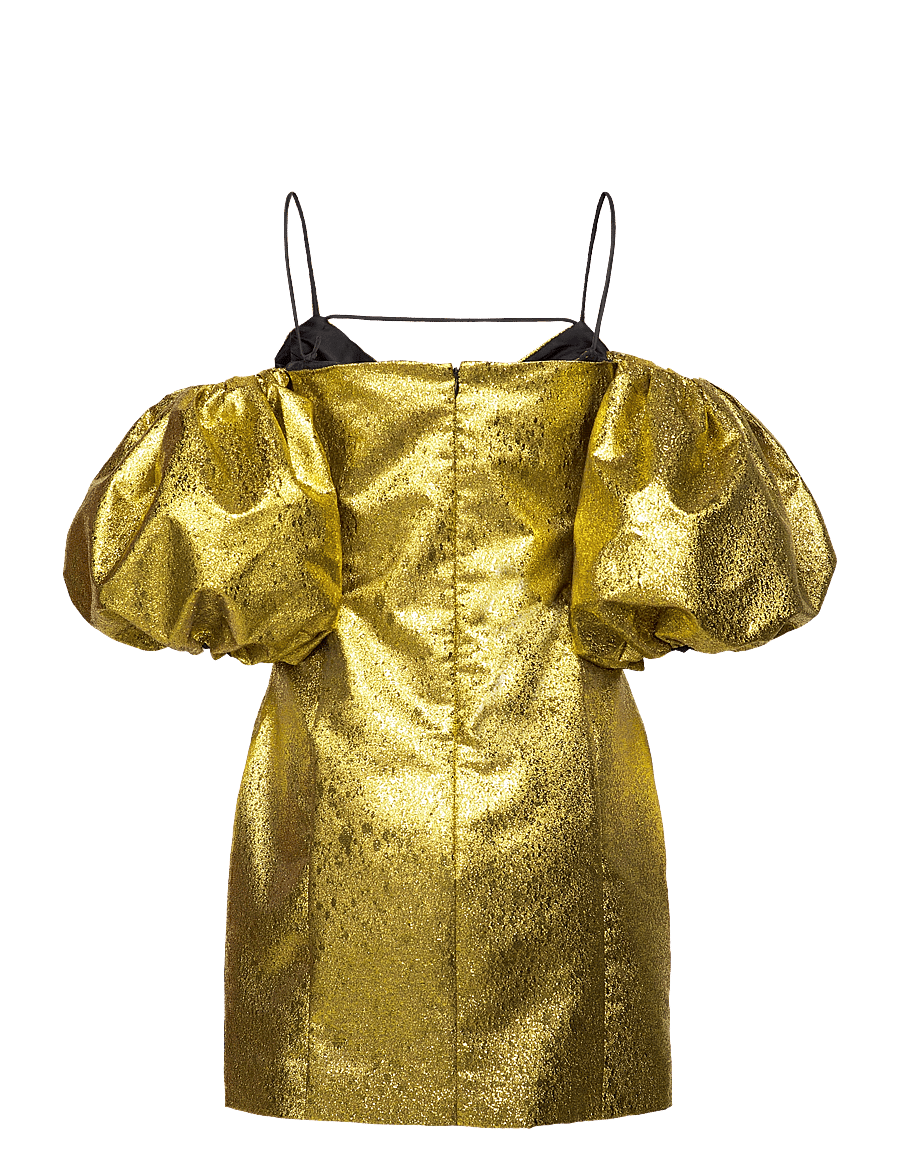 STINE GOYA - Brera, 1918 Organza Jacquard - festkjoler - luminescent gold - 2