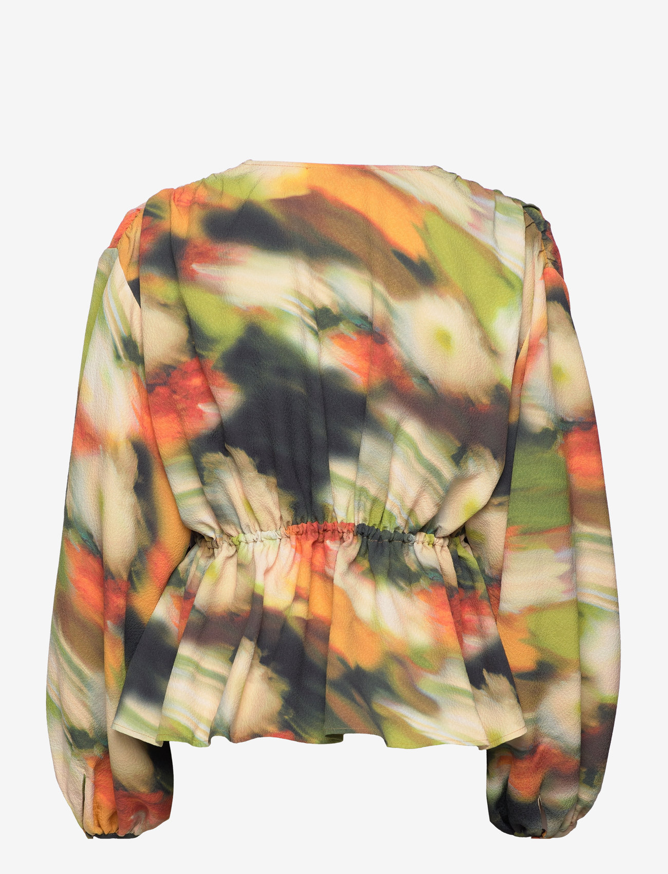 STINE GOYA - Toni, 1915 Structure Stretch - long-sleeved blouses - flowers in fast motion - 1