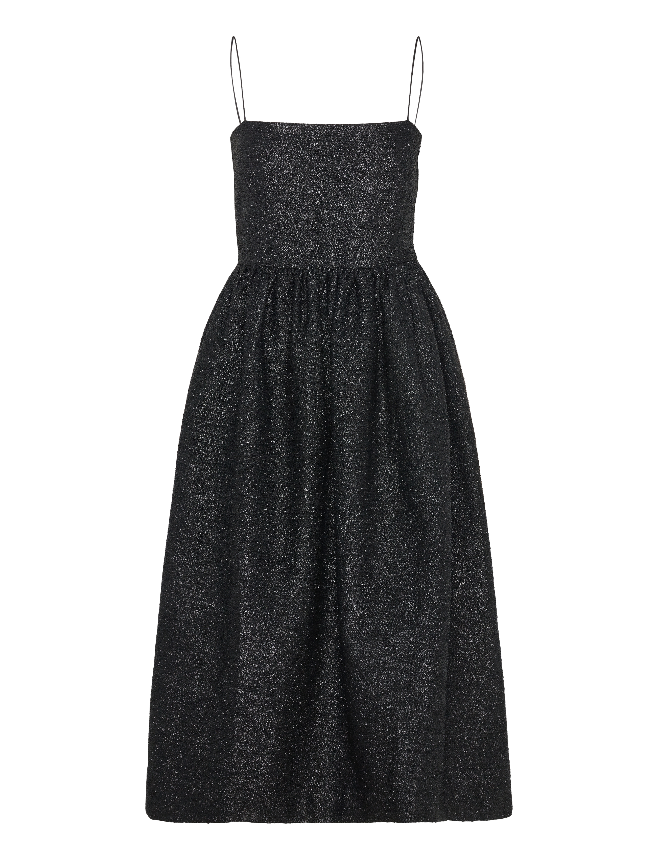 STINE GOYA Anny, 1981 Woven Lurex - Kjoler - JET BLACK / black