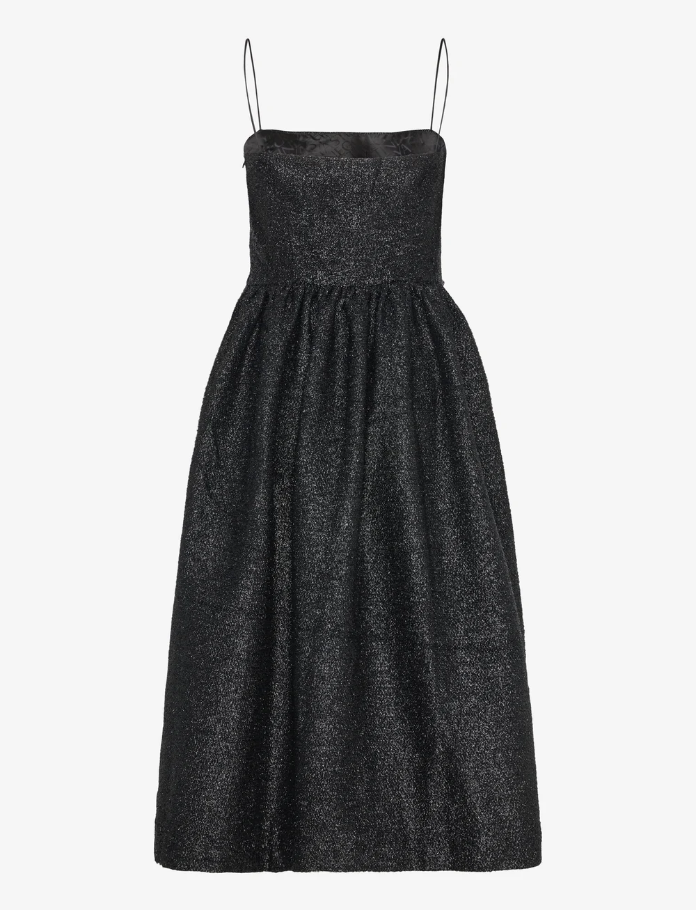 STINE GOYA - Anny, 1981 Woven Lurex - kokteilikleidid - jet black - 2