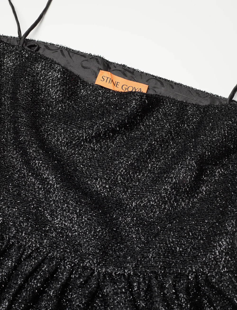 STINE GOYA - Anny, 1981 Woven Lurex - kokteilikleidid - jet black - 4