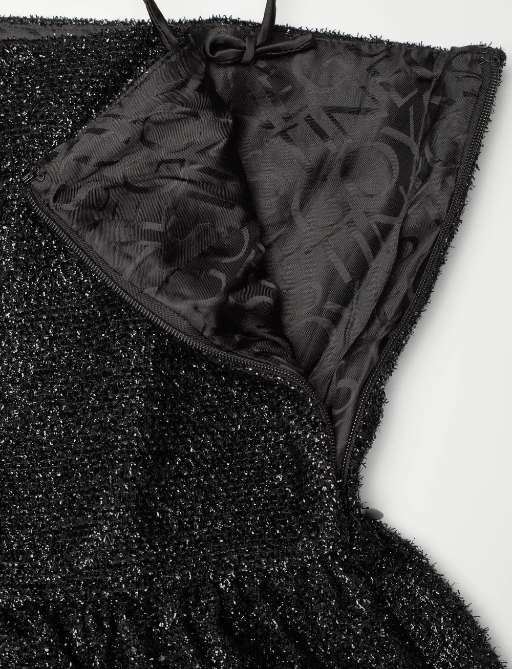 STINE GOYA - Anny, 1981 Woven Lurex - kokteilikleidid - jet black - 5