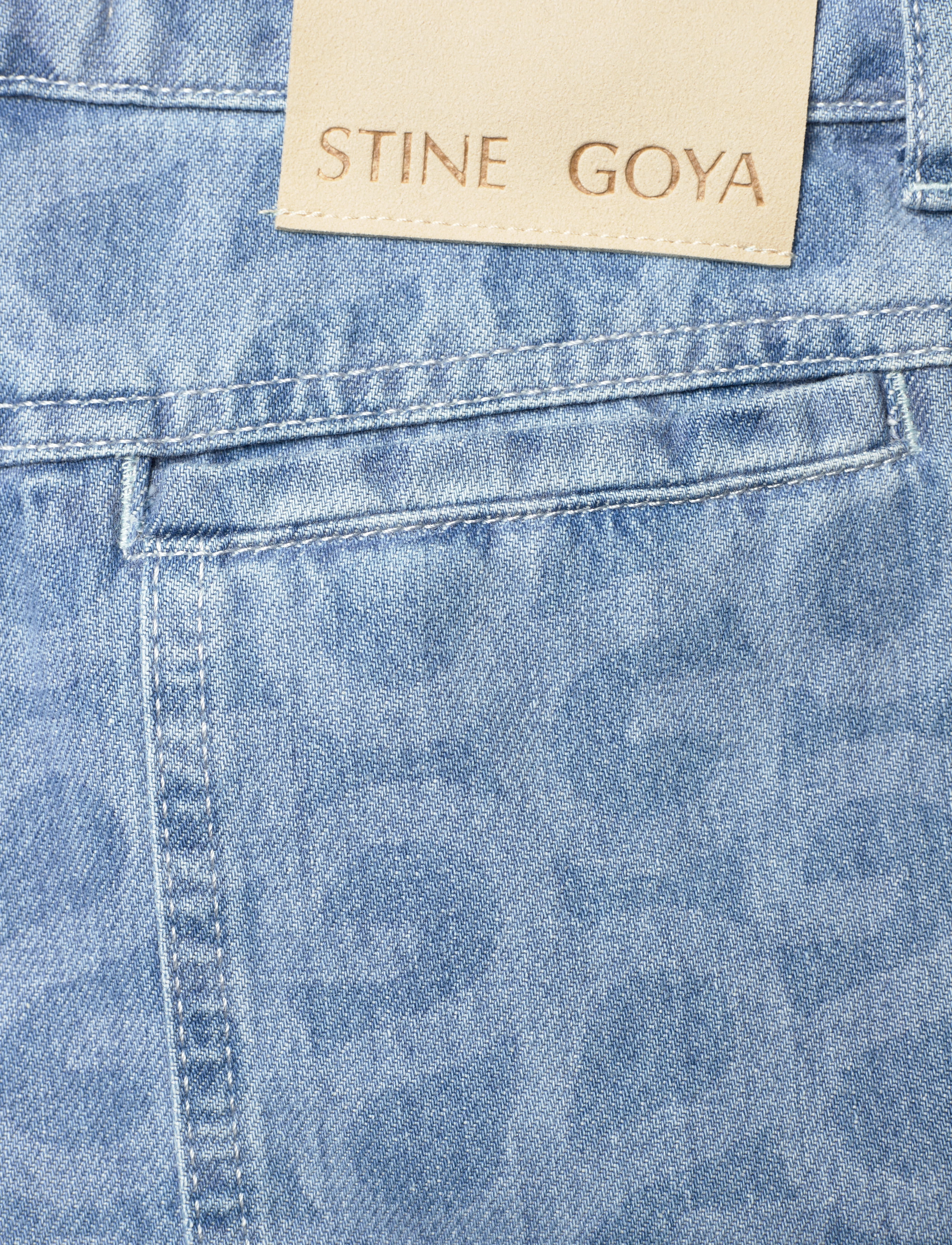STINE GOYA - SGAoibhin, 1998 Denim - brede jeans - sg logo - 4