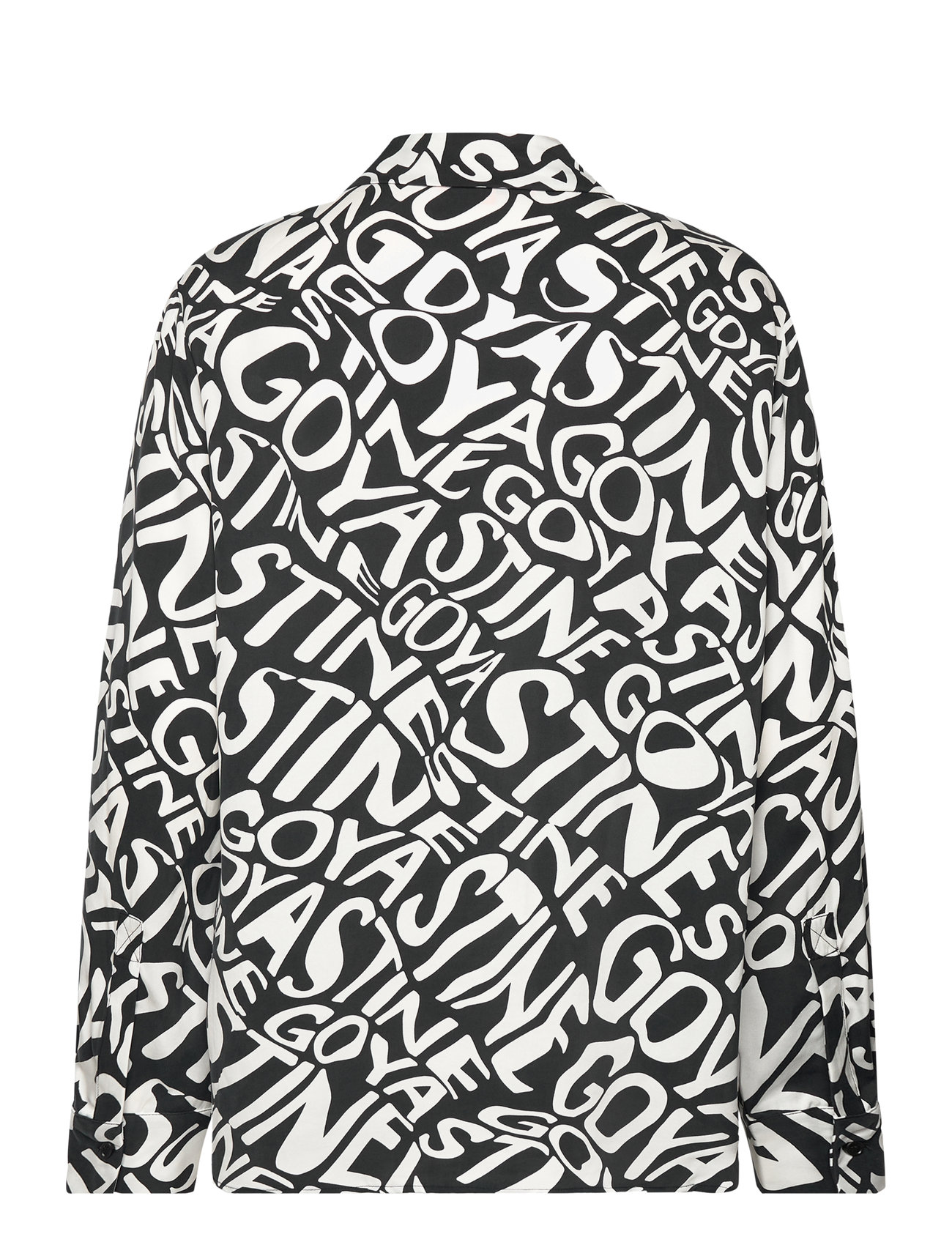 STINE GOYA - SGWal, 2017 Dry Viscose - langärmlige blusen - liquified logo - 1