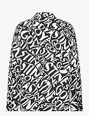 STINE GOYA - SGWal, 2017 Dry Viscose - bluzki z długimi rękawami - liquified logo - 1