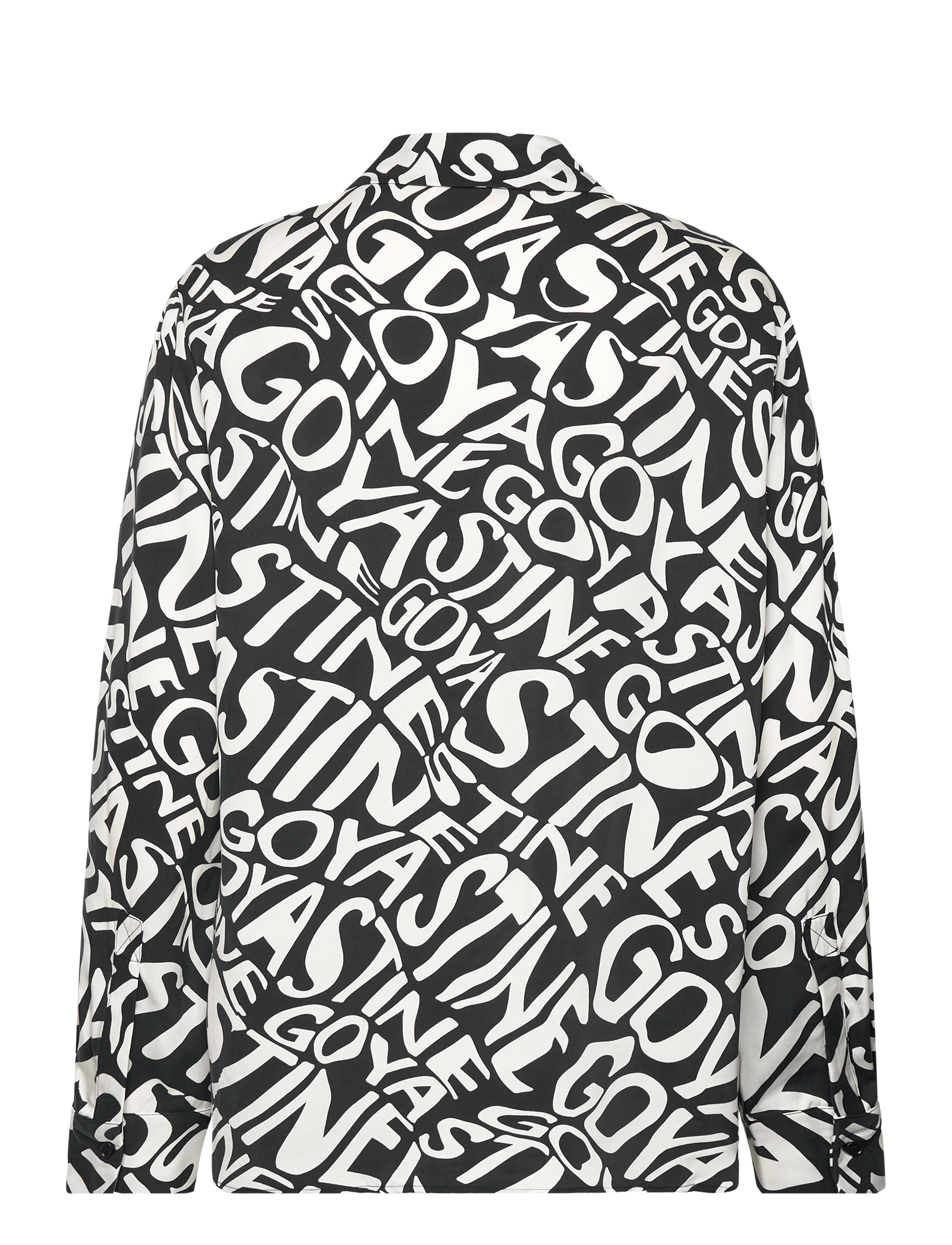 STINE GOYA - SGWal, 2017 Dry Viscose - langærmede bluser - liquified logo - 1