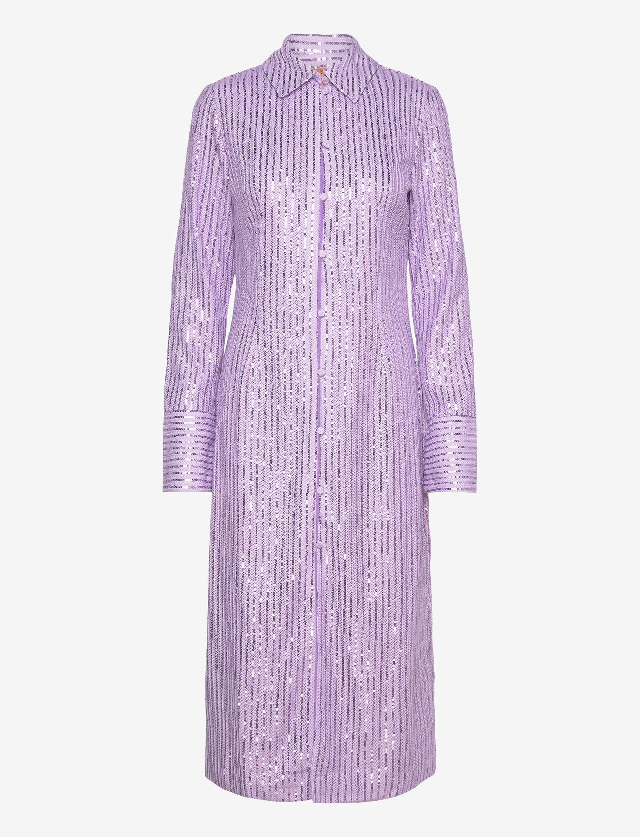 STINE GOYA - SGSonja, 2020 Structured Sequins - midi-kleider - lavender - 0