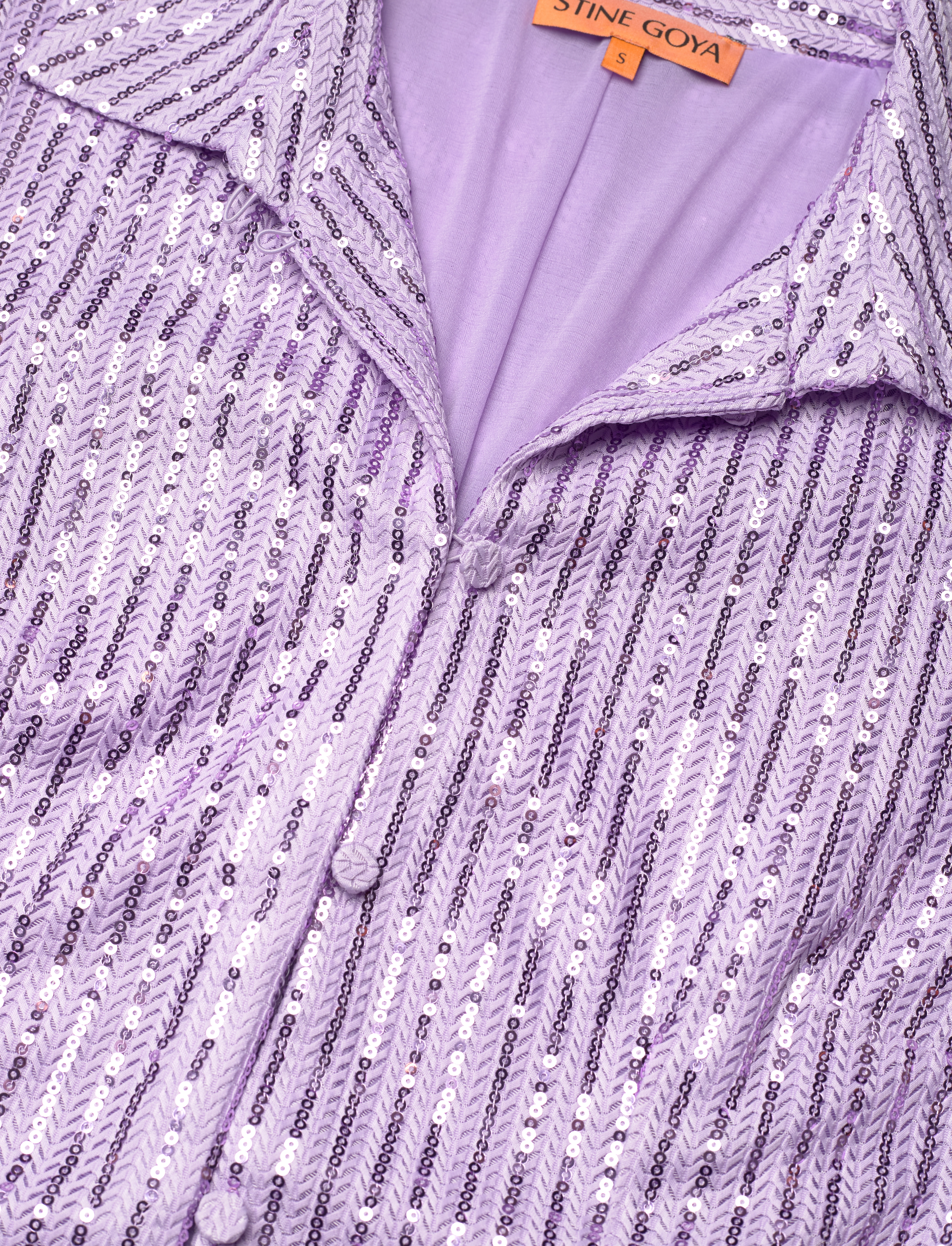 STINE GOYA - SGSonja, 2020 Structured Sequins - lavender - 2