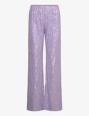 STINE GOYA - SGMarkus, 2020 Structured Sequins - bukser med lige ben - lavender - 0