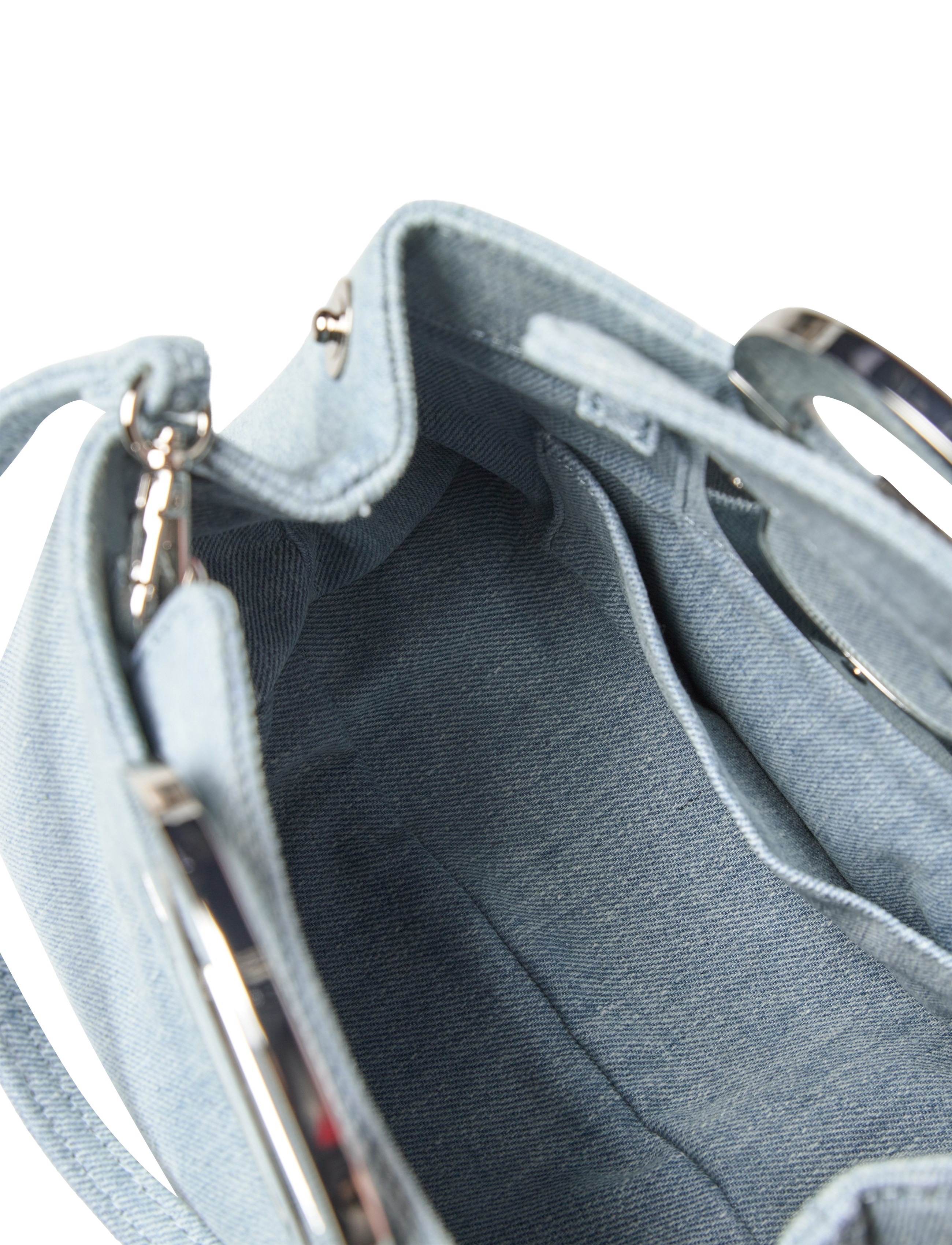 STINE GOYA - SGIcon, 2087 Denim Mini Tote - sky denim - 3