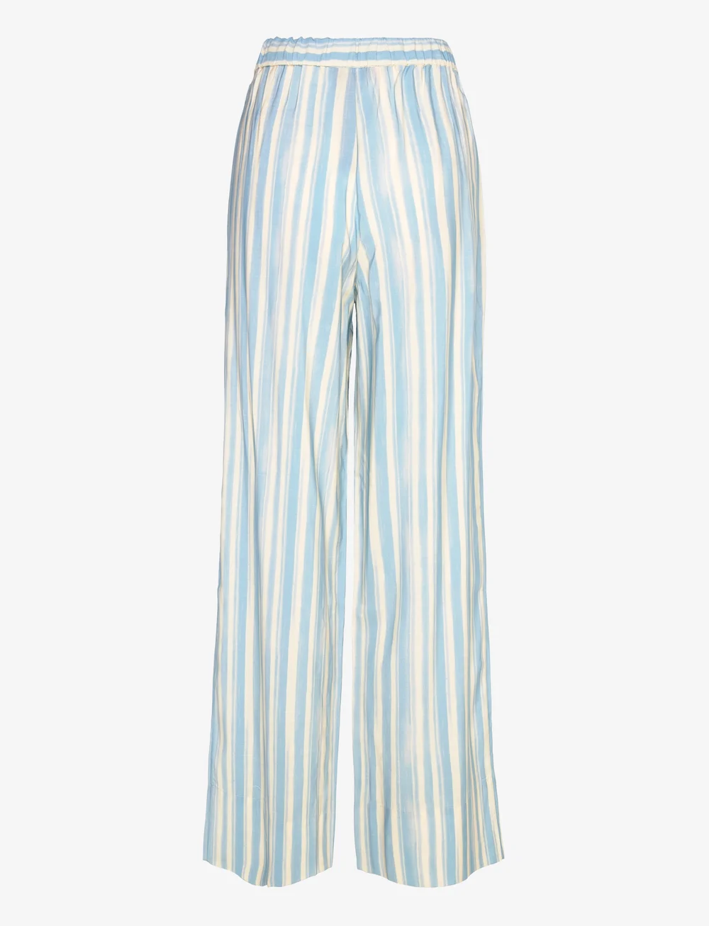 STINE GOYA - SGEmi, 2070 Light Fluid Ecovero - bukser med brede ben - summer stripes - 1