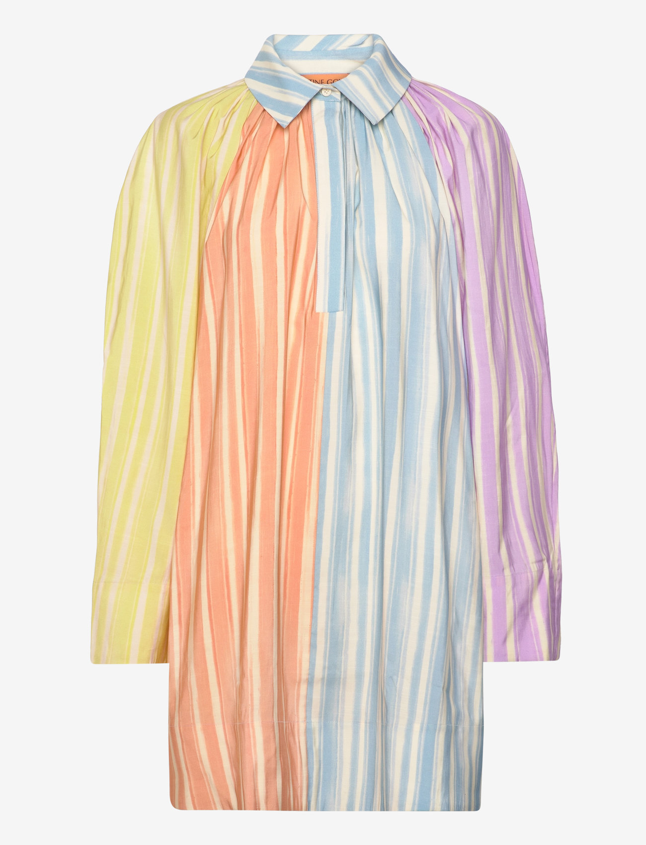 STINE GOYA - SGRomy, 2070 Light Fluid Ecovero - hemdkleider - summer stripes - 0