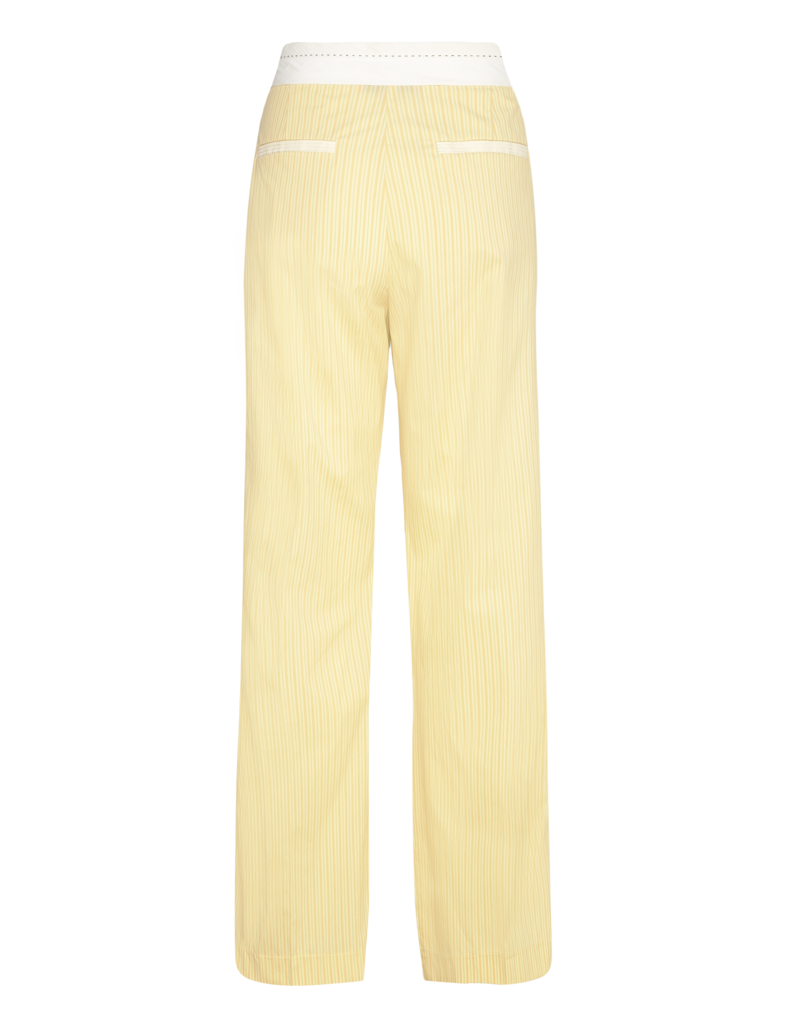 STINE GOYA - SGBibbi, 2119 Poplin Lurex - straight leg hosen - lurex stripes - 1