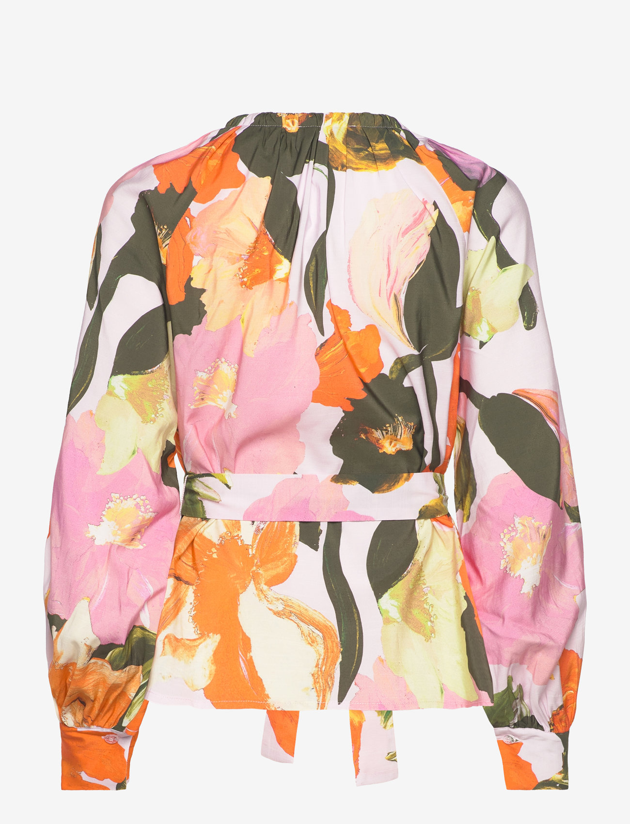 STINE GOYA - SGVianna, 2070 Light Fluid Ecovero - langärmlige blusen - summer day poppies - 1