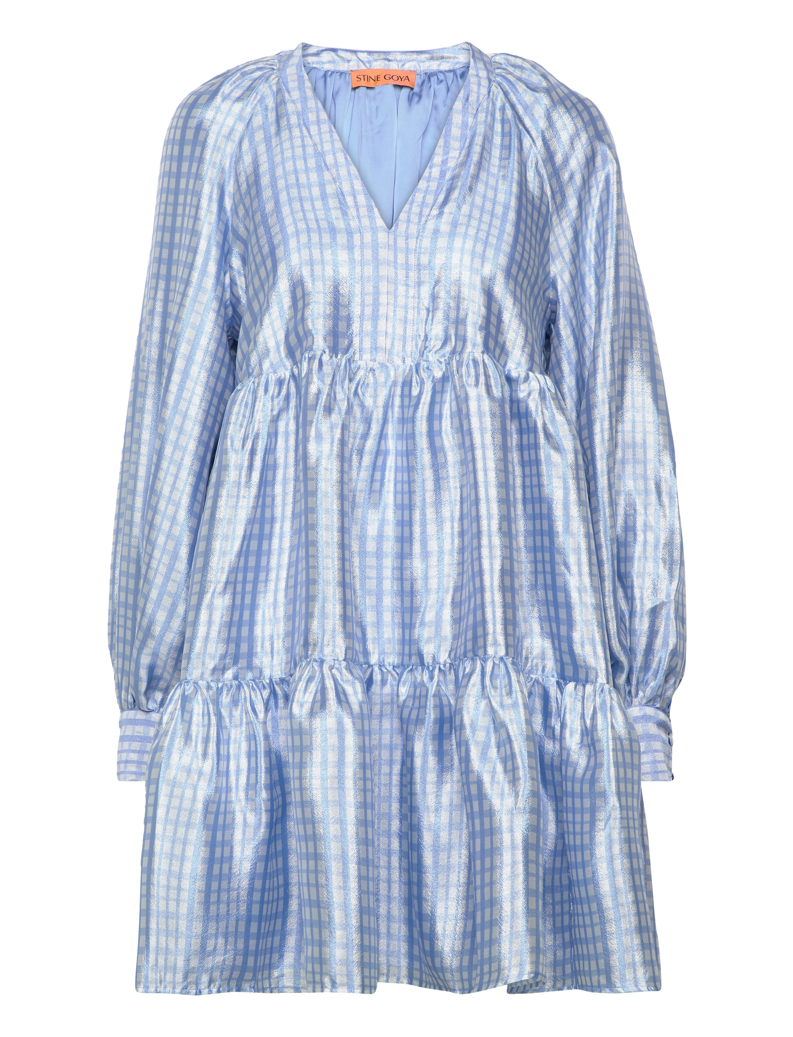 STINE GOYA Sgjasmine, 2067 Textured Poly Blau - XL - Damen