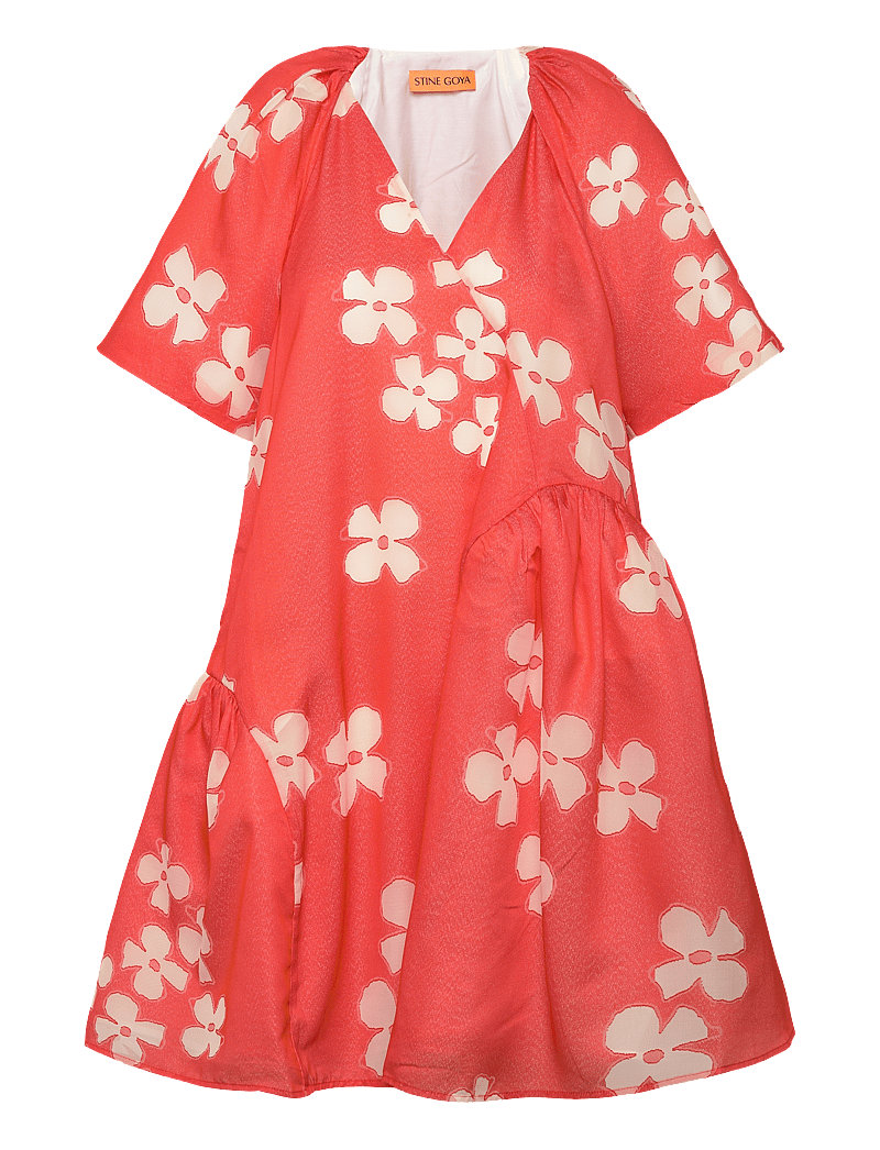 STINE GOYA - SGCali, 2069 Organza - sommerkleider - ditzy poppies - 0