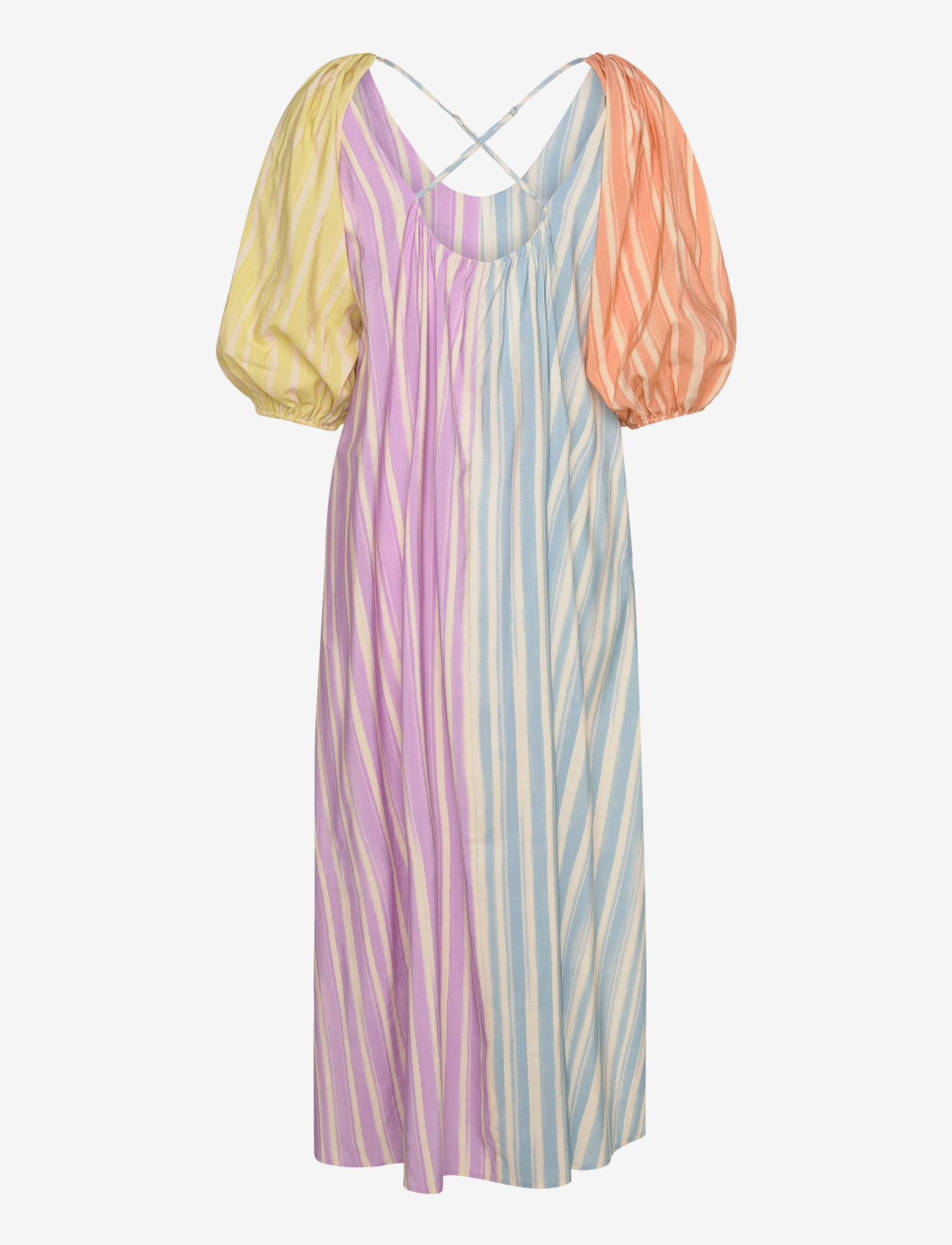 STINE GOYA - SGTerry, 2070 Light Fluid Ecovero - maxi dresses - summer stripes - 1