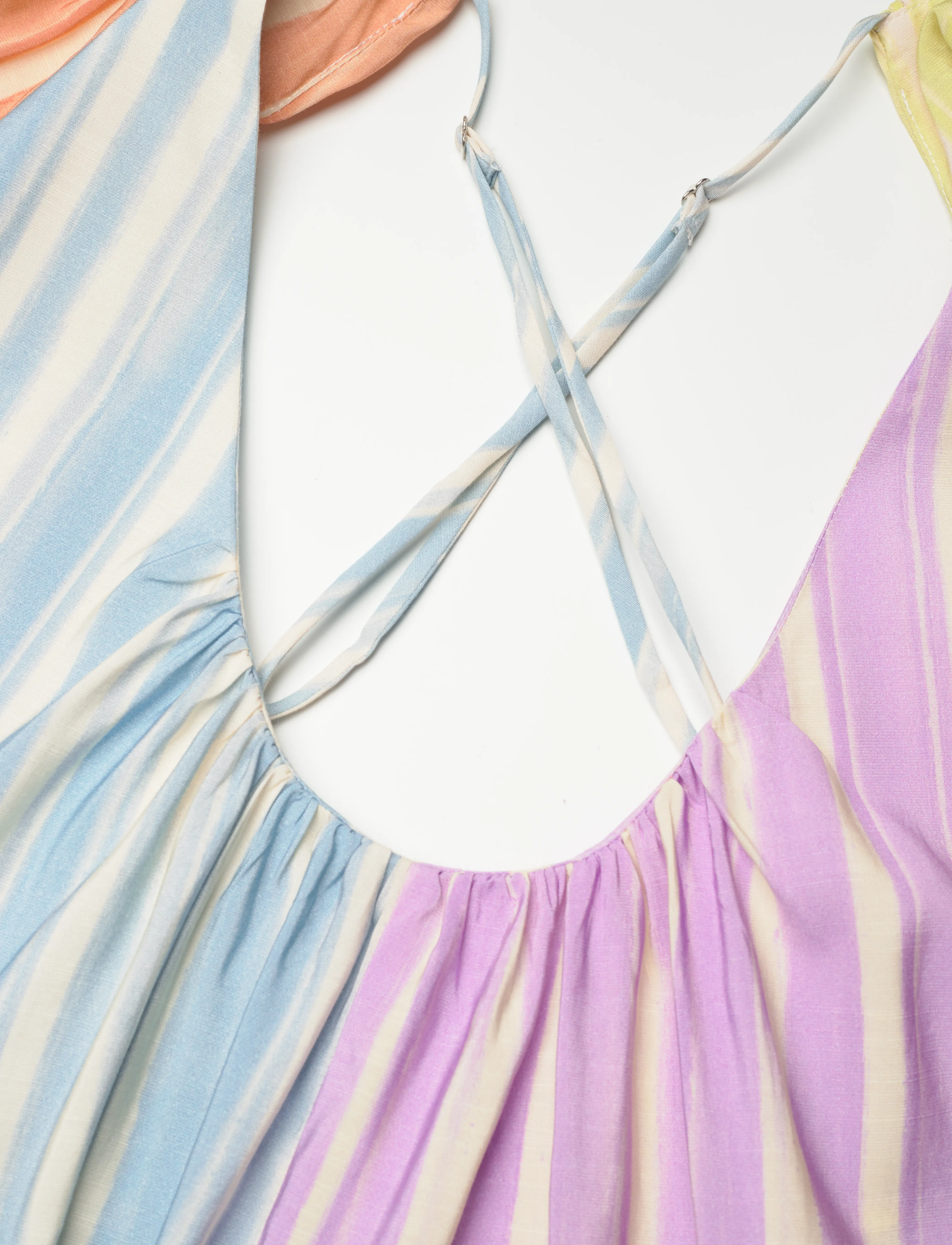 STINE GOYA - SGTerry, 2070 Light Fluid Ecovero - maxikjoler - summer stripes - 2