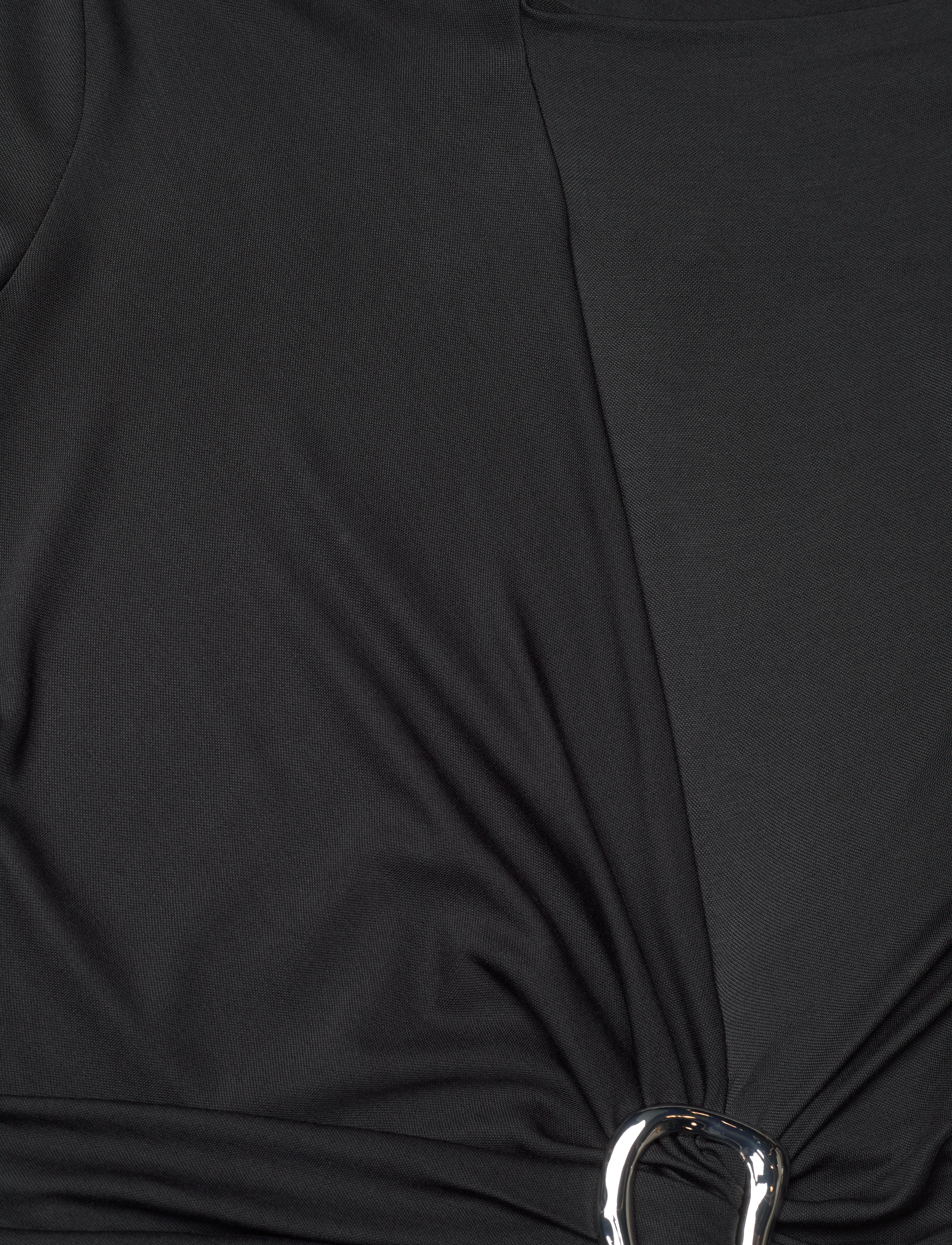 STINE GOYA - Long Sleeve Midi Dress With Fixed B - festmode zu outlet-preisen - jet black - 5