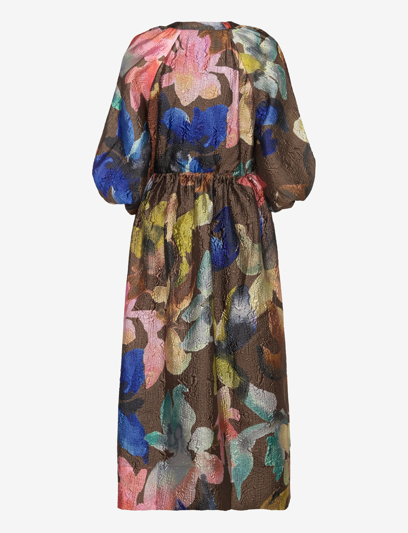 STINE GOYA Three-quarter Sleeve Elasticated Mi – midi jurken – winkel bij  Booztlet