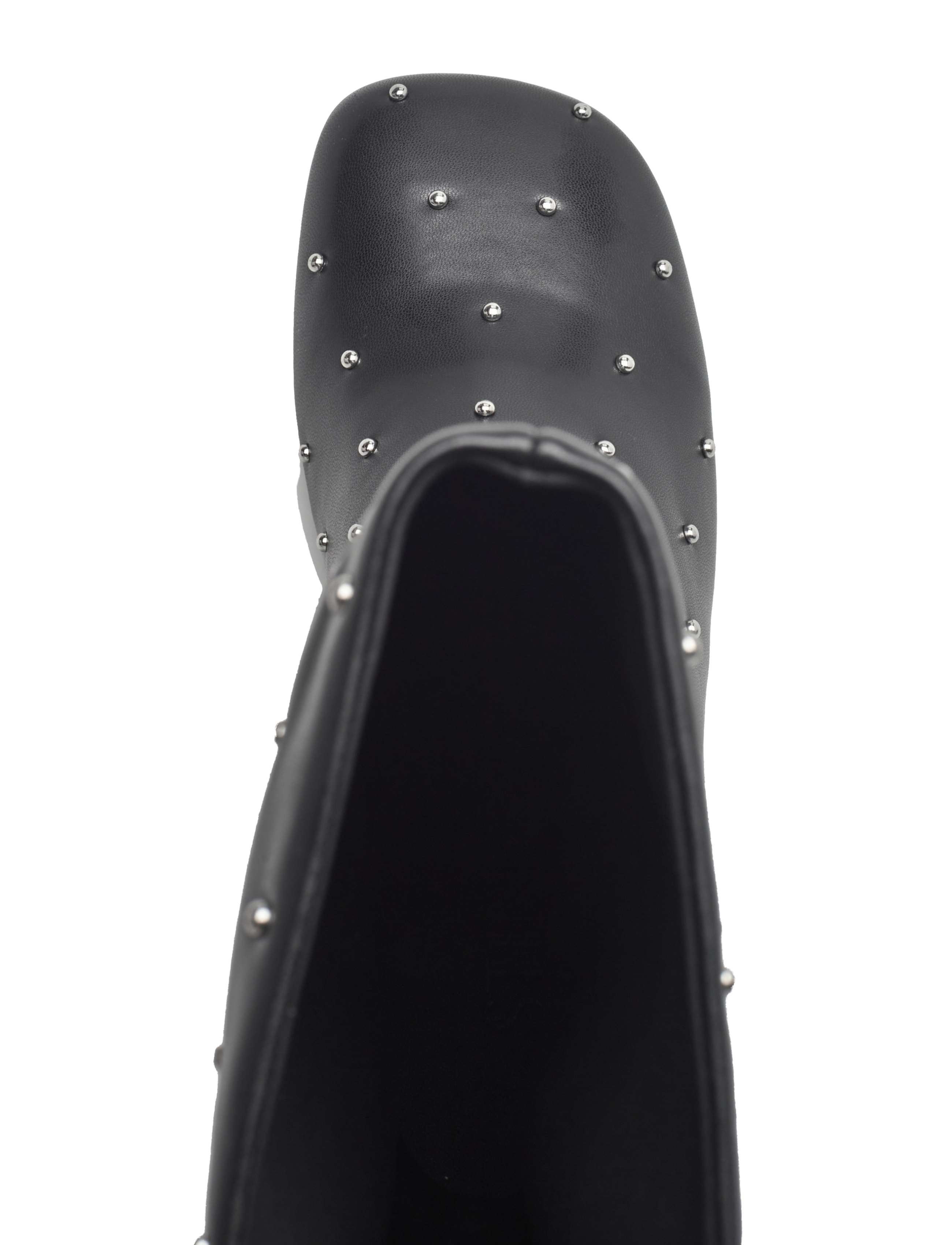 STINE GOYA - 24H Studded Boot, 2295 Boot - høj hæl - jet black - 3