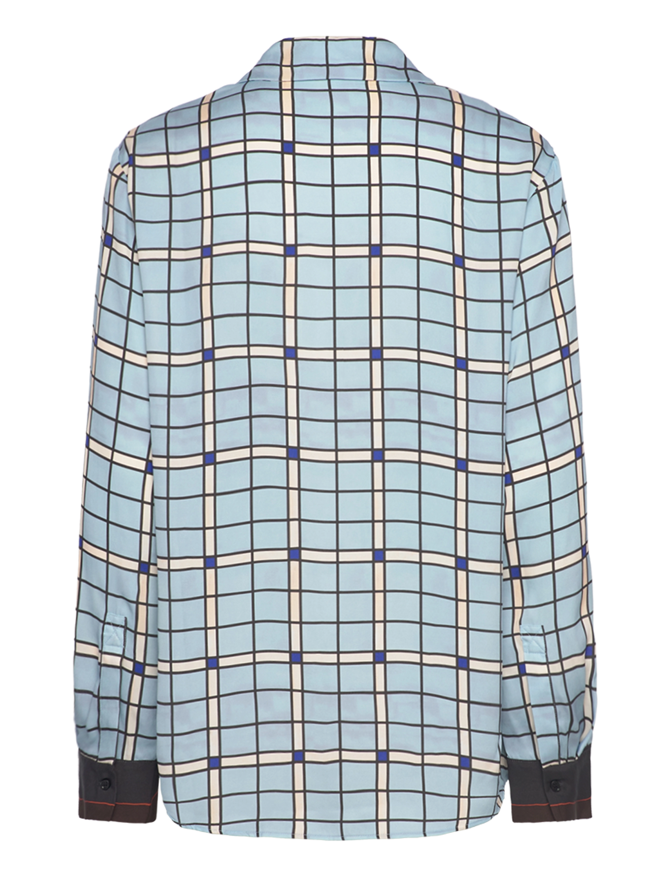 STINE GOYA - Long Sleeve Shirt, 2263 Dry Viscose - langärmlige hemden - window check - 2