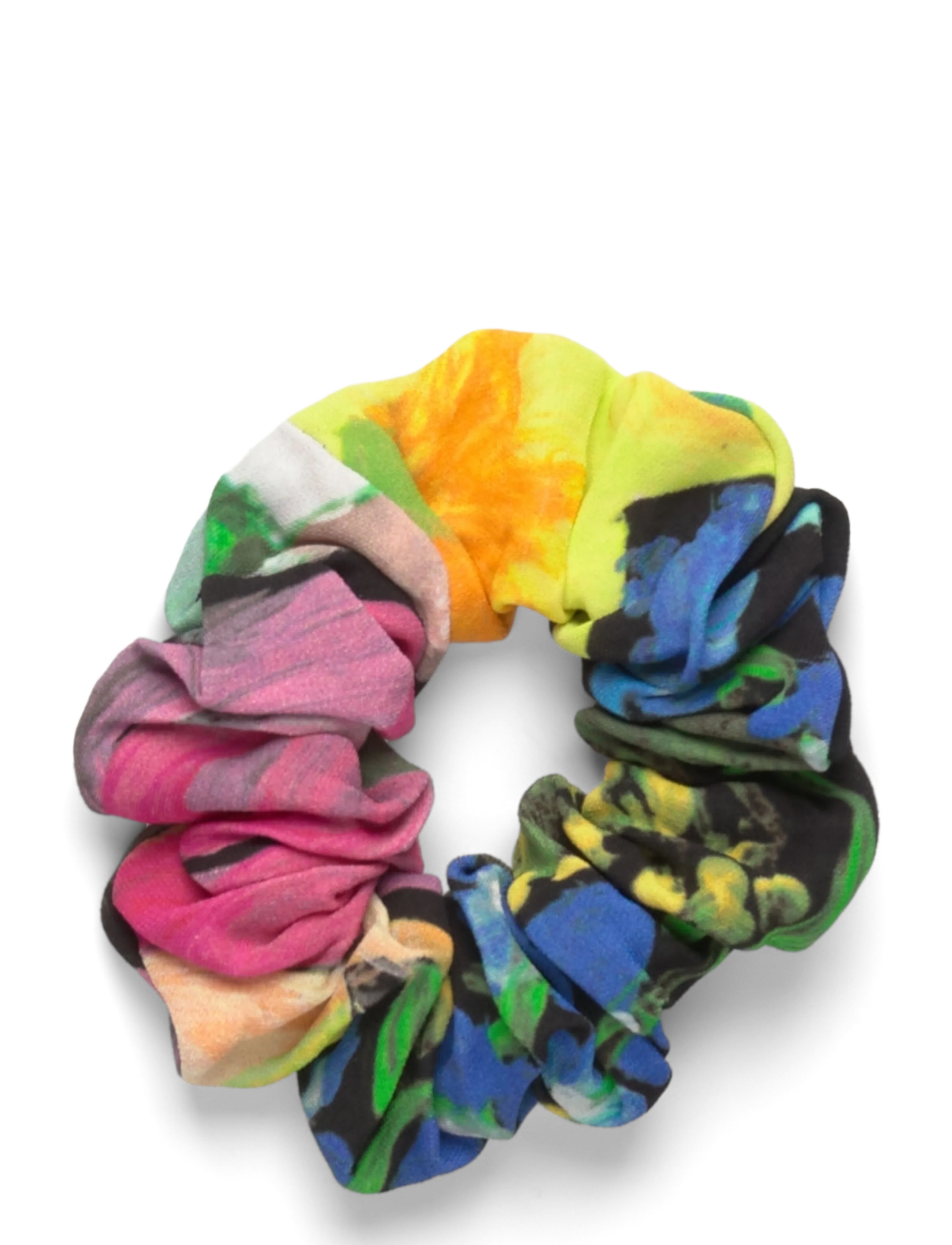 2436 Heavy Dry Viscose, Scrunchie - FLOWERS UNDER THE SUN