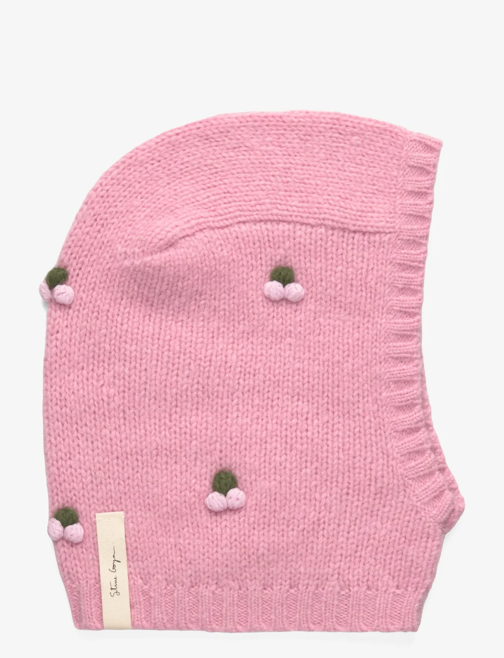 STINE GOYA - 2418 Midweight Alpaca Knit, Balacla - balaklava - light pink - 1