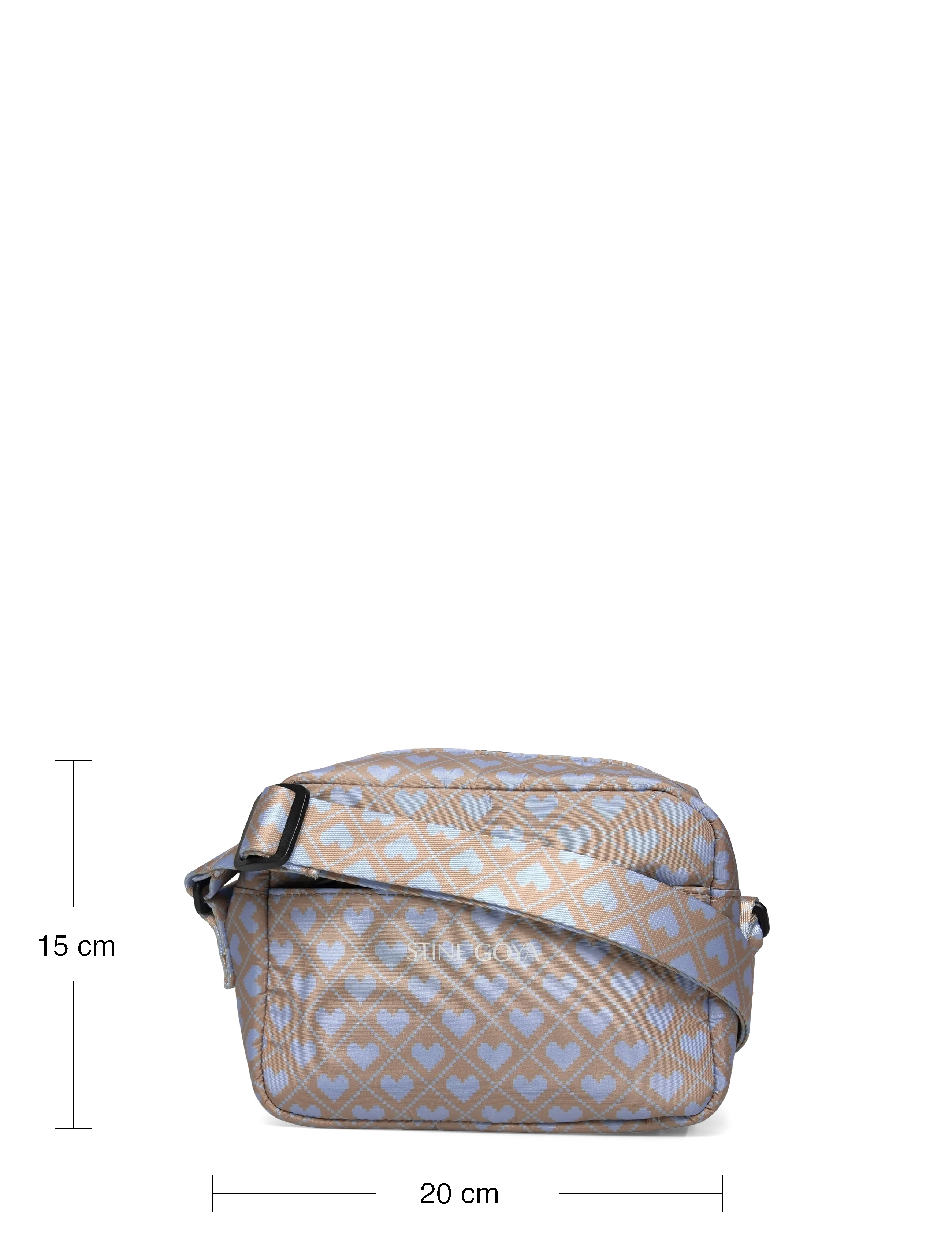 STINE GOYA - 2286 Nylon Crossbody, Small Crossbo - særlige begivenheder - hearts - 3