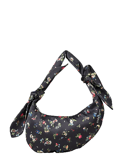 2314 Knotted Satchel, Satin Knotted - Skuldertasker