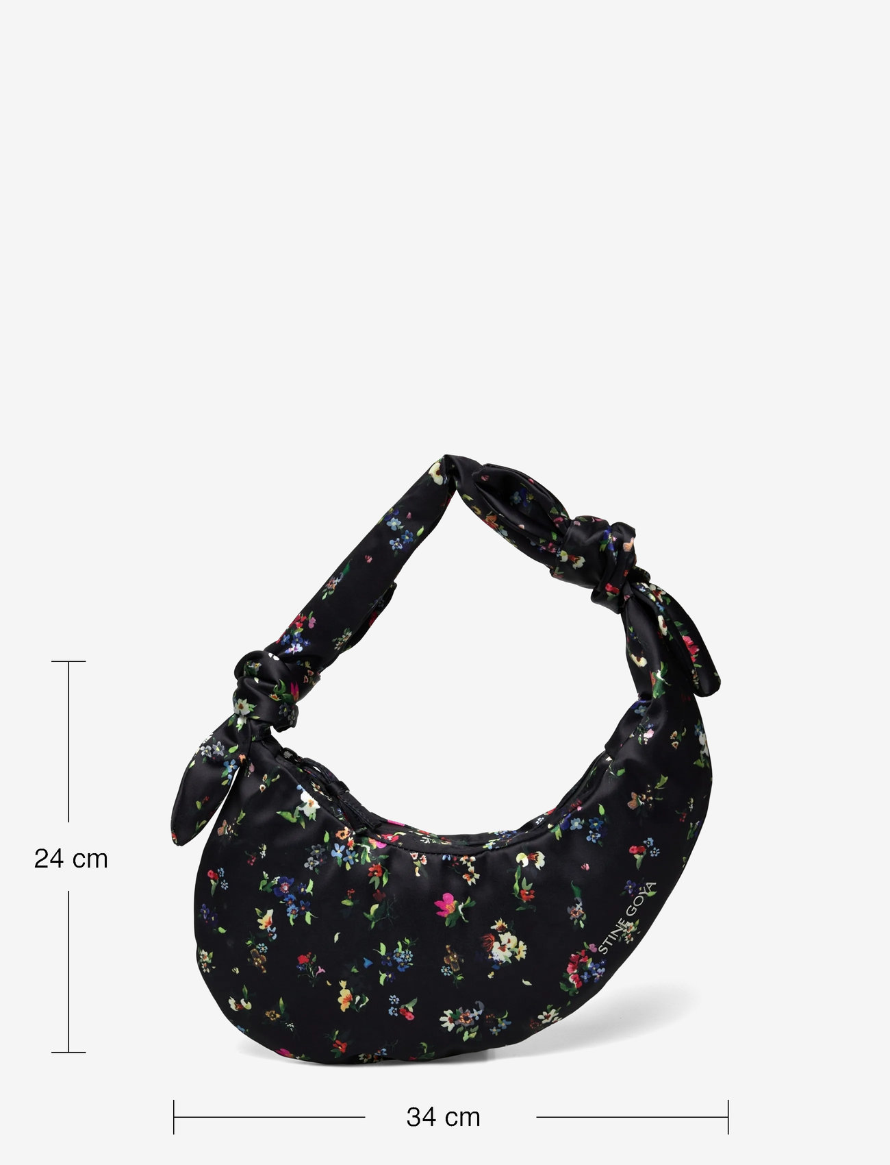 STINE GOYA - 2314 Knotted Satchel, Satin Knotted - besondere anlässe - magnolia garden - 3