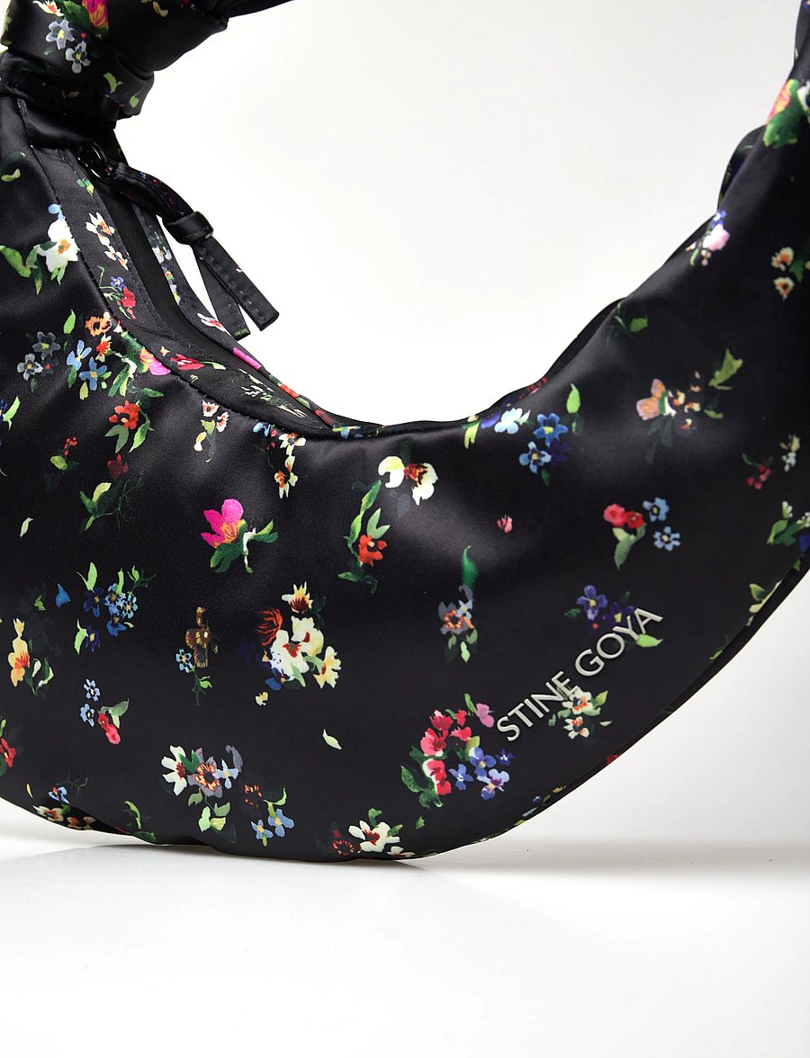 STINE GOYA - 2314 Knotted Satchel, Satin Knotted - særlige begivenheder - magnolia garden - 4