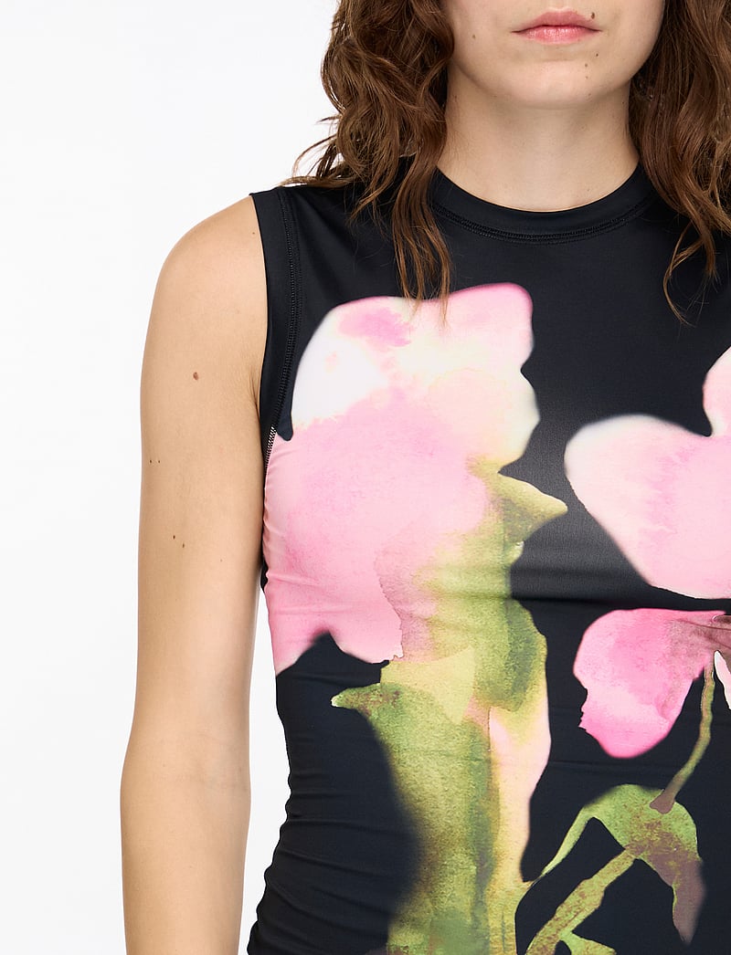 STINE GOYA - 2244 Stocking Jersey, Elastic Tank - aptemtos suknelės - melting flowers - 5