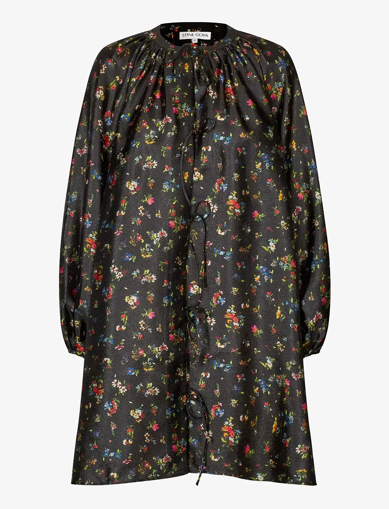 STINE GOYA - 2067 Flat Textured Poly, Voluminous - partykleider - magnolia garden - 1