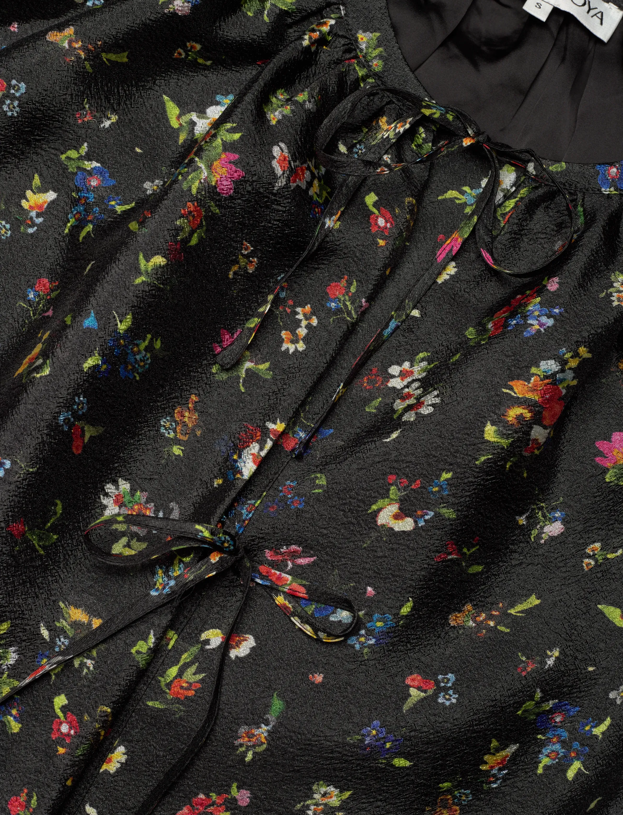 STINE GOYA - 2067 Flat Textured Poly, Voluminous - partykleider - magnolia garden - 4