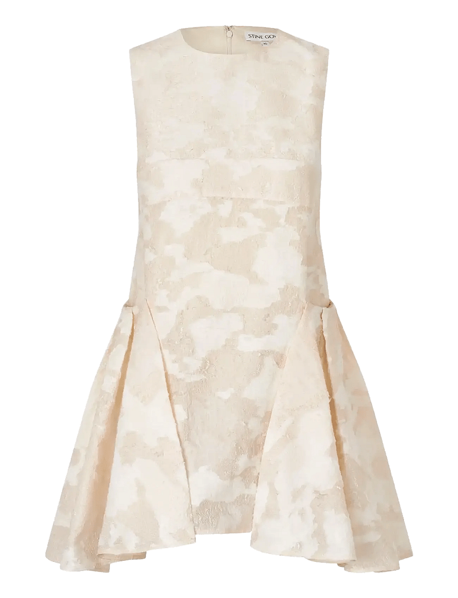 STINE GOYA - 2442 Airy Jacquard, Romantic Ruffli - partykleider - multiflowers - 1