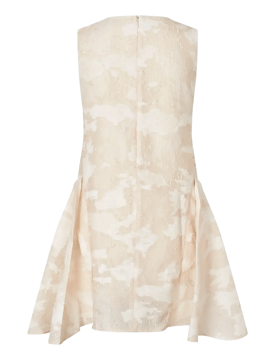 STINE GOYA - 2442 Airy Jacquard, Romantic Ruffli - partykleider - multiflowers - 2
