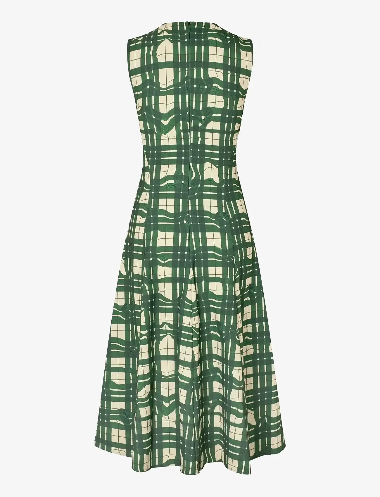 STINE GOYA - 2429 Checkered Cady, Sleeveless Gat - checkered wave - 2