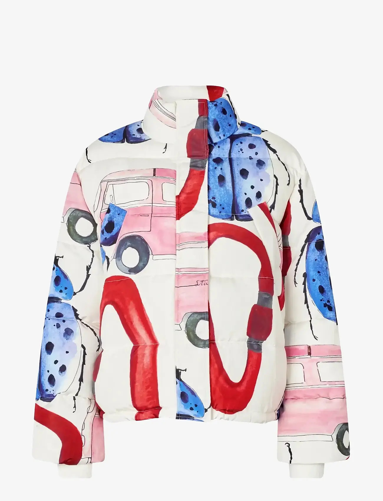 STINE GOYA - 2424 Printed Tech, Long Sleeve Puff - toppatakit - camp stine goya - 1