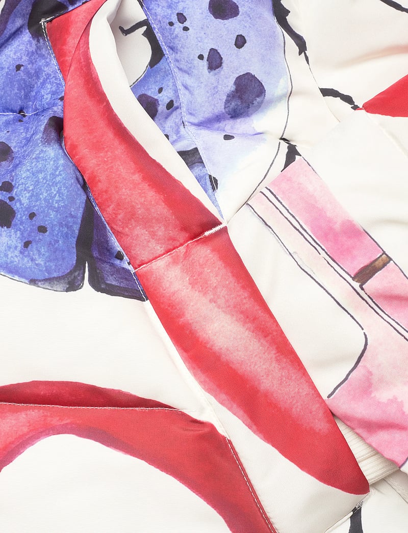 STINE GOYA - 2424 Printed Tech, Long Sleeve Puff - gefütterte & daunenjacken - camp stine goya - 5