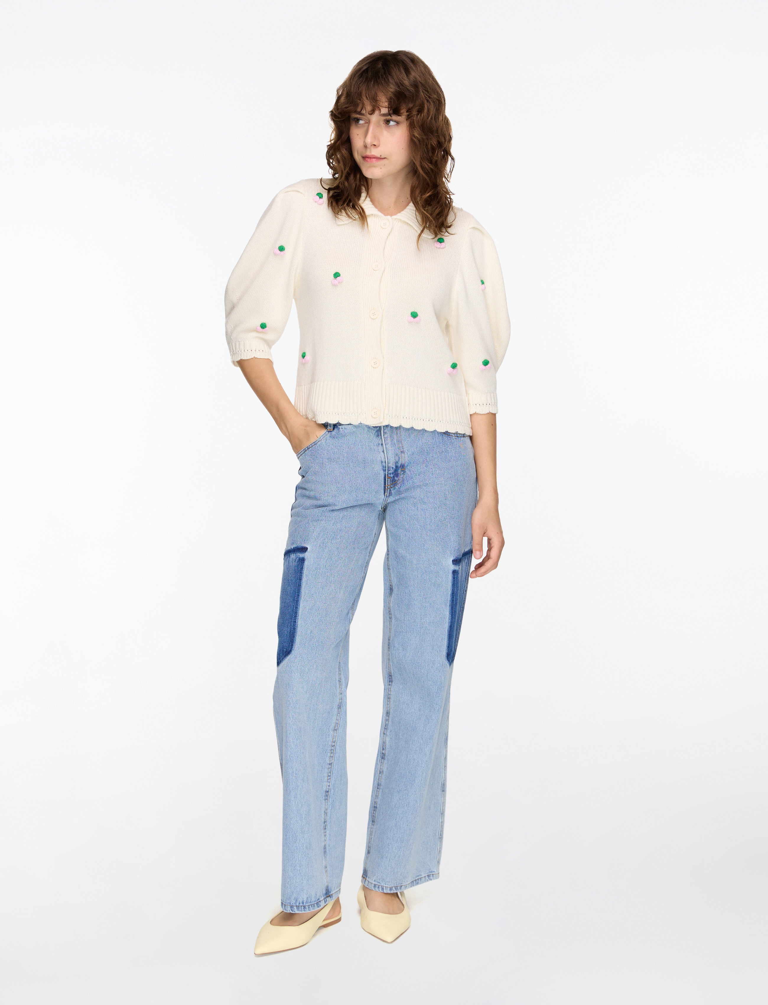 2359 Midweight Wool, Bubble Knit Po 2