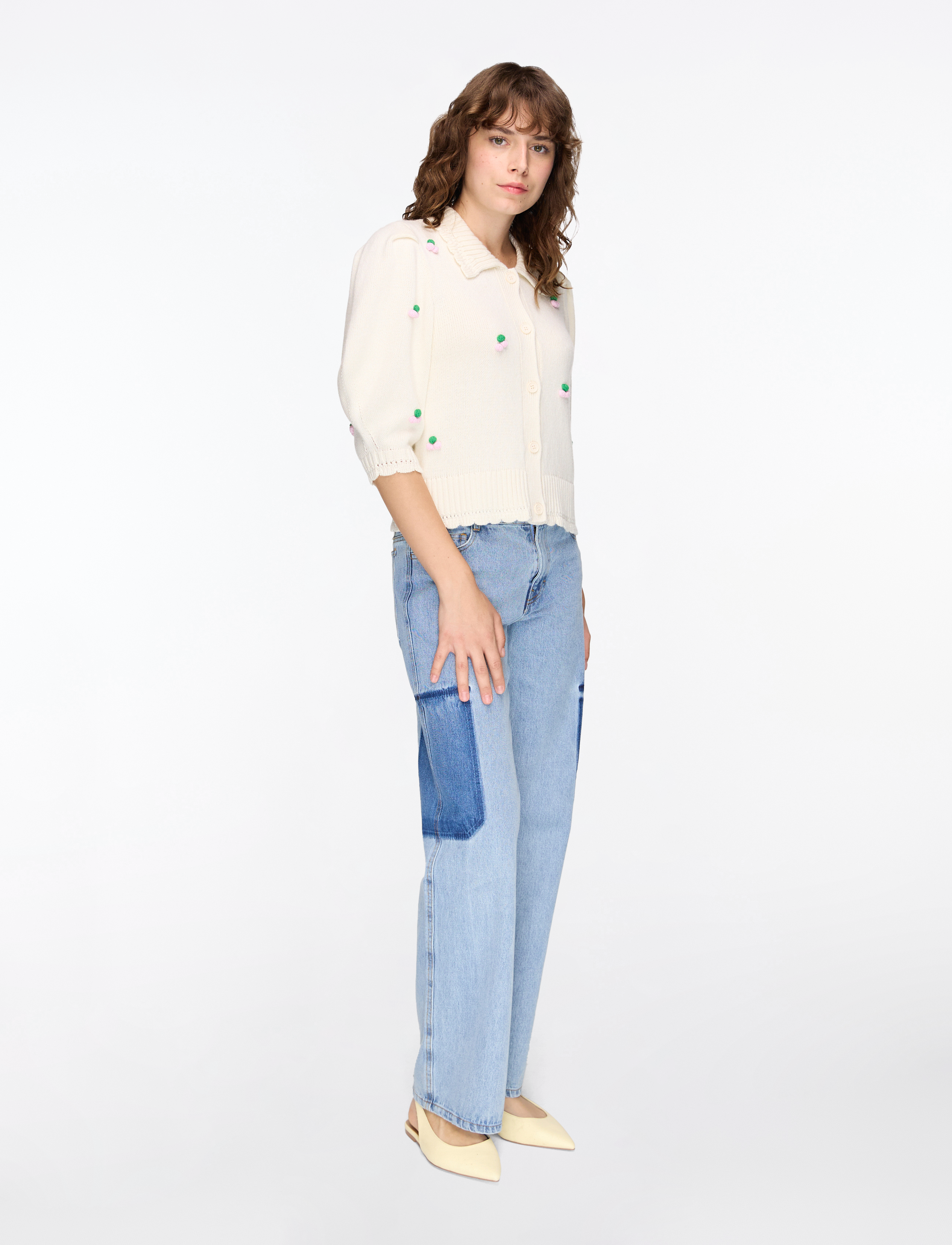 2359 Midweight Wool, Bubble Knit Po 3