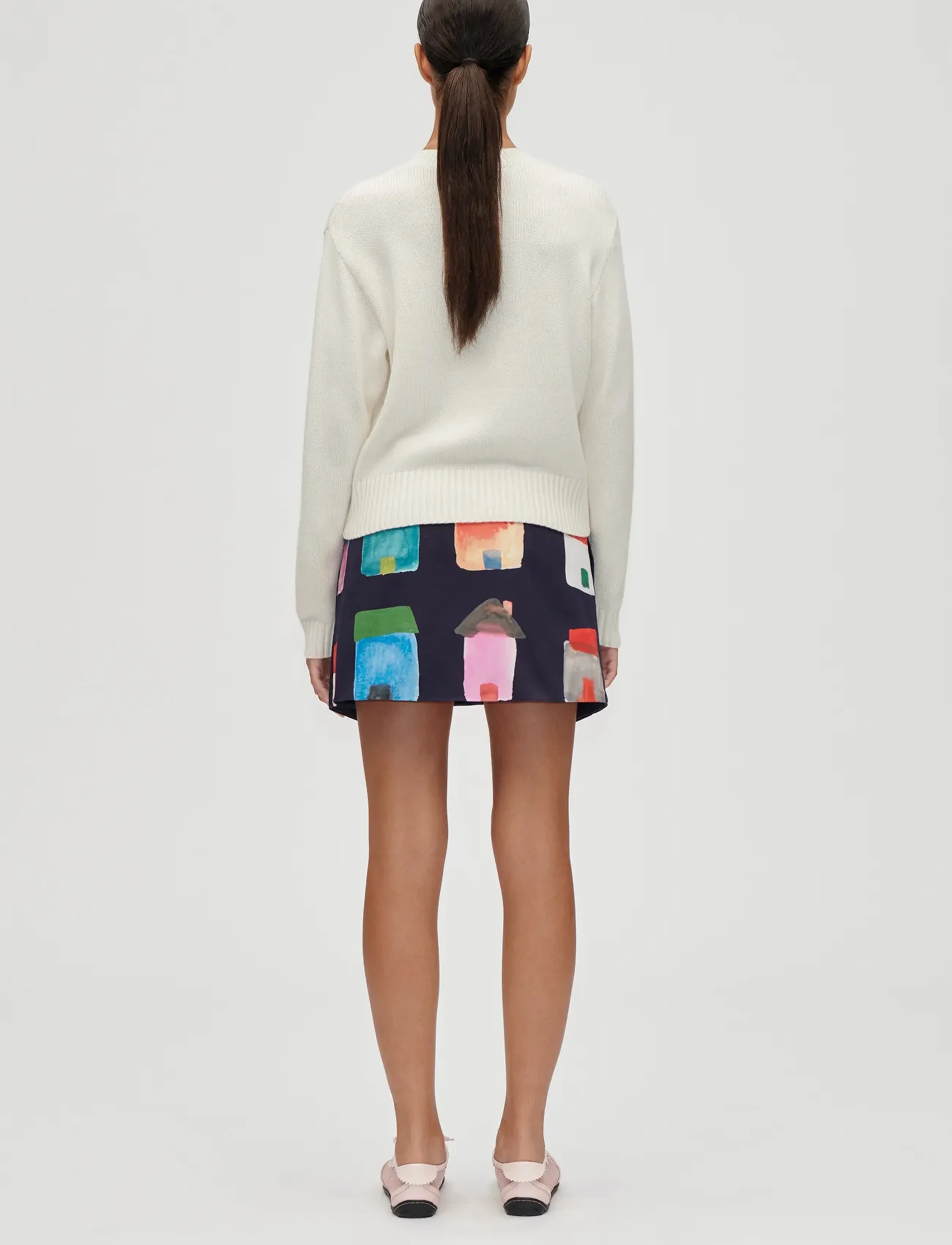 STINE GOYA - 2359 Midweight Wool, Cropped Pocket - refugios - 3