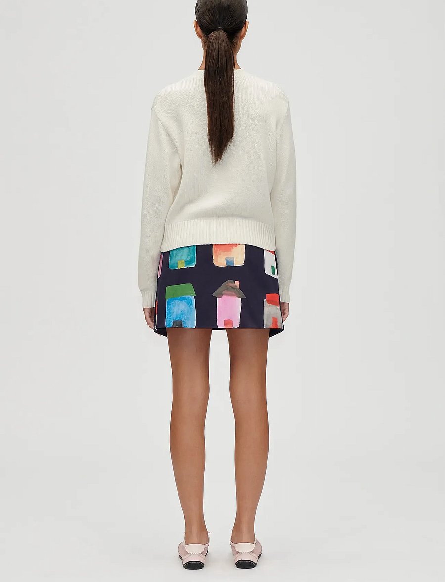 STINE GOYA - 2359 Midweight Wool, Cropped Pocket - refugios - 3