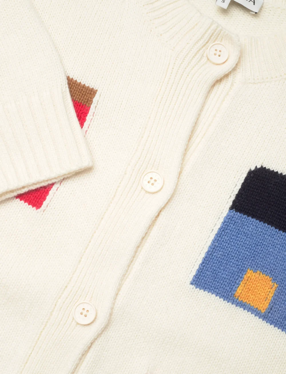 STINE GOYA - 2359 Midweight Wool, Cropped Pocket - kardiganid - refugios - 4